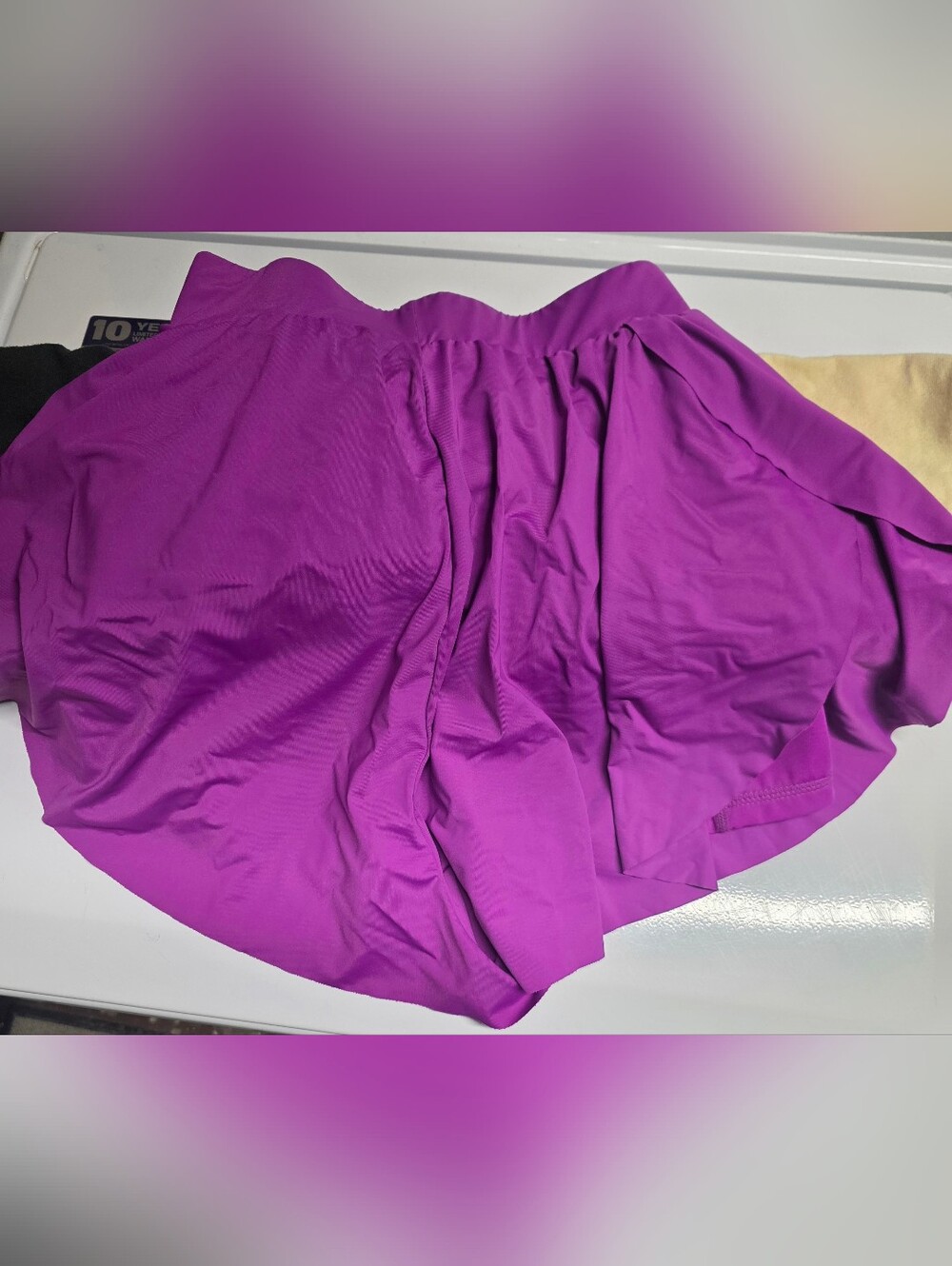 Buffbunny Sway Shorts Size Xsmall Worn Ounce Grape Juice